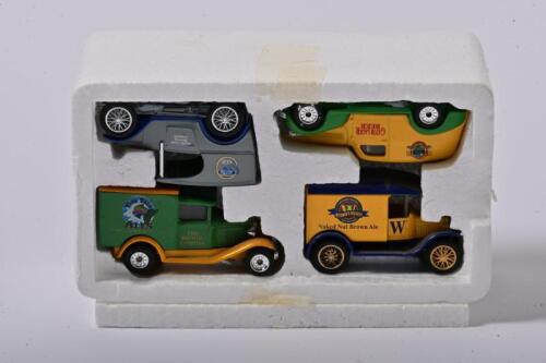 AMERICAN MICRO BREWERIES: A set of four 1:60 scale Matchbox American Micro Breweries Collection, COMMERCIAL vehicles, in fitted box