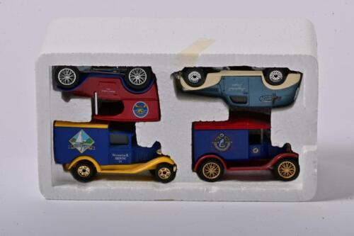 AMERICAN MICRO BREWERIES: A set of four 1:60 scale Matchbox American Micro Breweries Collection, COMMERCIAL vehicles with livery as Hudson Lager/Scrimshaw/WildGoose/Hawksbill Lager, in fitted box