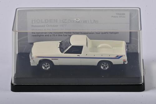 HOLDEN: A 1:43 scale 1977 Holden HZ Sandman Ute by TRAX , in perspex display box