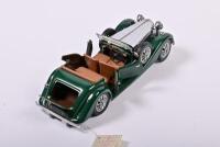 MODELS: Two models, including a 1:18 scale Bburago 1932 Alfa Romeo and a 1:24 scale Franklin Mint 1938 Alvis - 2