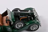 MODELS: Two models, including a 1:18 scale Bburago 1932 Alfa Romeo and a 1:24 scale Franklin Mint 1938 Alvis - 3