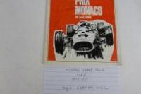 GRAHAM HILL: Two original racing programmes (Signed Hill, Rindt and 6 other drivers) - 2