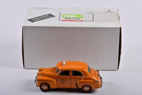HOLDEN: A 1:24 scale Trax Holden FJ special sedan, Yellow Cab Co, in fitted box