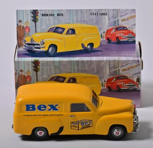 HOLDEN FJ: A limited edition 1:25 scale Mint and Boxed Collectible Models Holden FJ Van Bex, MB010, with COA numbered 641/1512, in fitted box