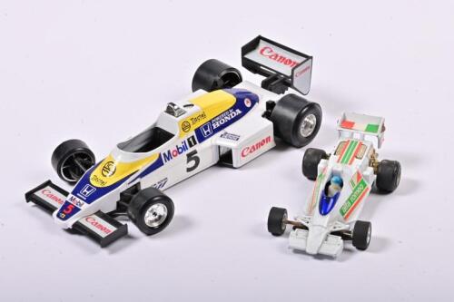 FORMULA 1: Two Formula one as 1:24 scale Williams FW 08 by Bburago/ 1:40 scale Alfa Romeo Brabham BT46, no box