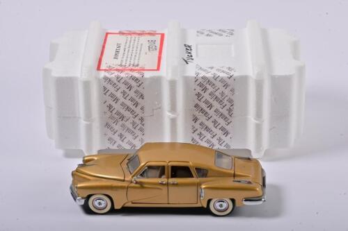 TUCKER: A 1:24 scale Franklin Mint 1948 Tucker, 50th anniversary edition, in fitted box