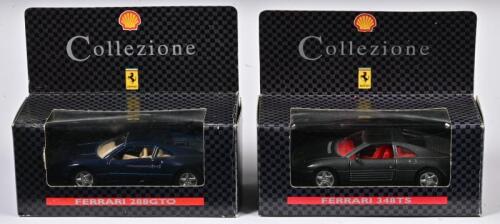 FERRARI: Two 1:43 scale Collezione Ferrari 348 TS/Ferrari 288 GTO, in fitted box