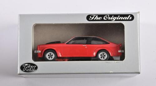 TORANA: A 1:43 scale Trax Holden LX Torana SS A9X Hatch, released 1977, TR28D, red, in double fitted box