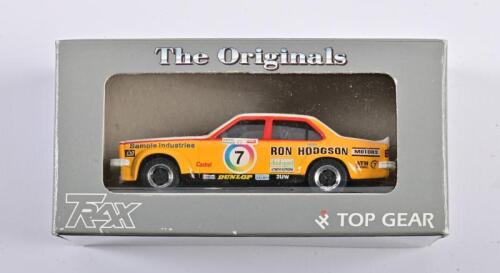 TORANA: A 1:43 scale Trax Holden Torana L34 Sedan as raced by Morris/Fitzpatrick in the 1976 Hardie Ferodo 1000, #7, in double fitted box