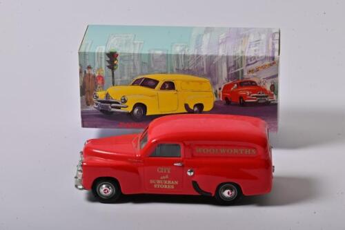 HOLDEN FJ: A 1:25 scale Mint and Boxed Collectible Models Holden FJ Van W/Worths, in fitted box