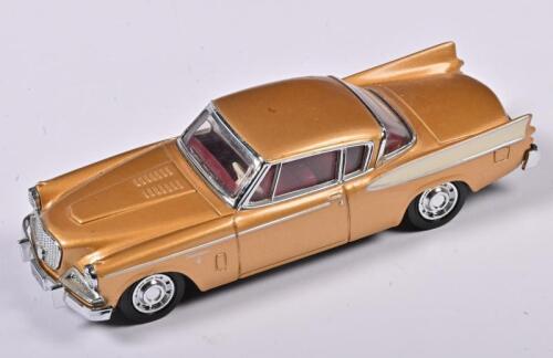 STUDEBAKER: A 1:43 scale Matchbox Dinky 1958 Studebaker Golden Hawk, good conditions, no box