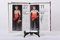 FORMULA 1: A 2014 Hungary Formula One GP programme signed by drivers, managers and test drivers including Lewis Hamilton, Christian Horner, Ron Dennis,Toto Wolff and 37 more - 4