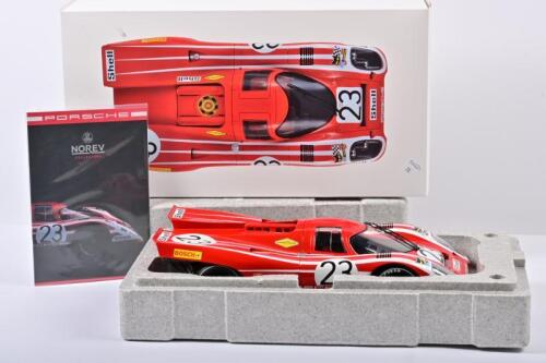 PORSCHE: A 1:12 scale NOREV Porsche 917 in 1970 Le Mans livery