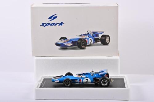 MATRA: A 1:18 scale spark Matra MS80 (18S066). As raced to victory by Jackie Stewart in the 1969 French Grand Prix
