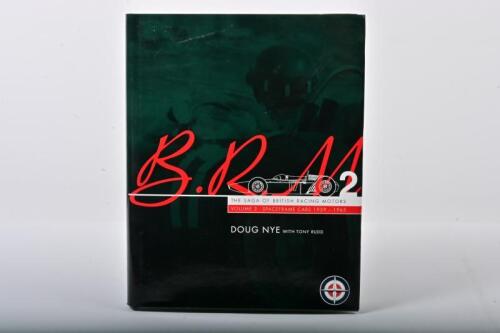 B.R.M: 'B.R.M - THE SAGA OF BRITISH RACING MOTORS' hardcover book by Doug Nye
