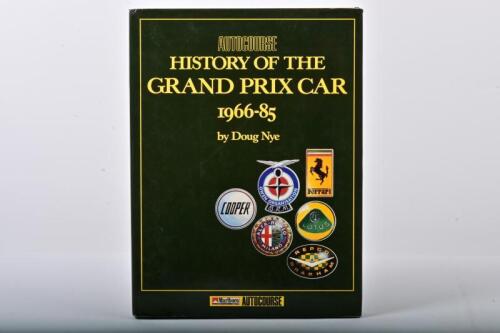 GRAND PRIX CAR: AUTOCOURSE 'HISTORY OF THE GRAND PRIX CAR 1966-85' hardcover book by Doug Nye