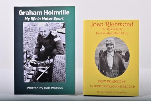 AUSTRALIAN RACING IDENTITIES: Two books detailing Australian racing identities. Joan Richmond & Graham Hoinville books