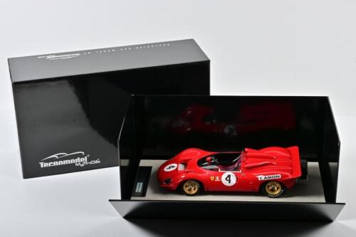 FERRARI: A 1:18 scale Tecnomodel Ferrari 350 P4 Scuderia Veloce, as drive by Chris Amon at the 1968 Tasman Surfers Paradise. Limited Edition 13/200