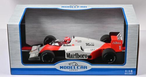 McLAREN: A 1:18 scale MODEL CAR GROUP McLaren-TAG MP4-2B (MCG18607F). Never displayed