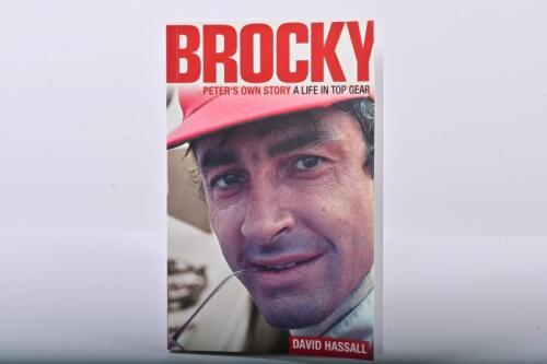 BROCK: 'BROCKY' softcover book. Authored and signed by David Hassall