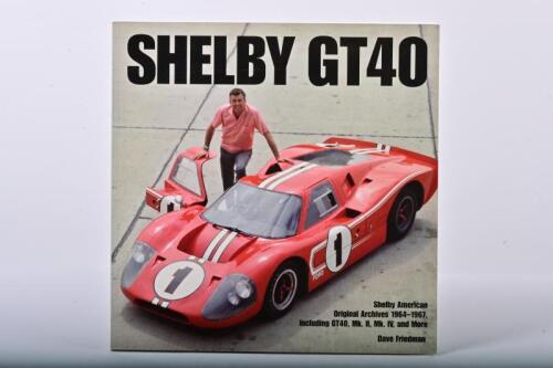 SHELBY GT40: 'SHELBY GT40' softcover book by Dave Friedman