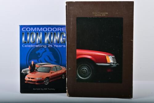 HOLDEN: Two Holden related items. 'Holden Commodore Australia 1978' large format book by GMH