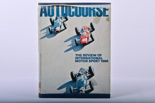 AUTOCOURSE: A 1966 first edition of 'AUTOCOURSE' (Number 1)