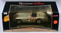 MERCEDES-BENZ: A 1:18 scale Maisto Premiere Edition Mercedes-Benz 300 SLR Mille Miglia 1955. '722'