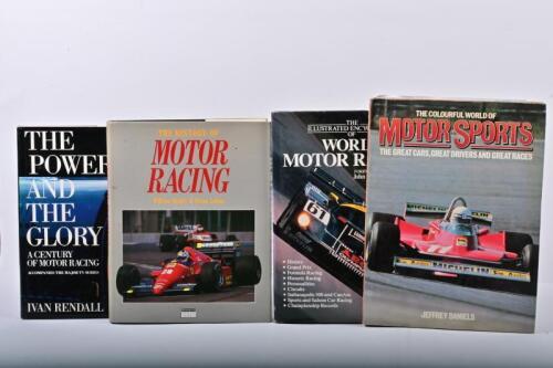 MOTOR RACING: Four hardcover books detailing motor racing. 'THE HISTORY OF MOTOR RACING' by William Boddy & Brian Laban