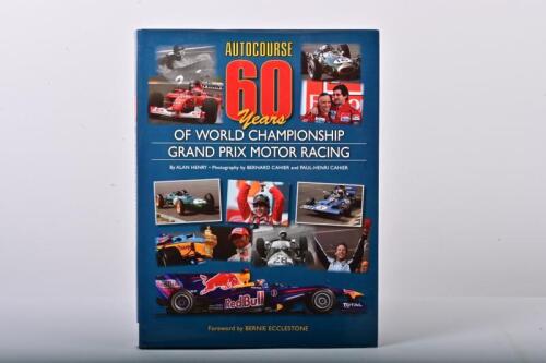 GRAND PRIX: AUTOCOURSE '60 Years OF WORLD CHAMPIONSHIP GRAND PRIX MOTOR RACING' hardcover book by Alan Henry