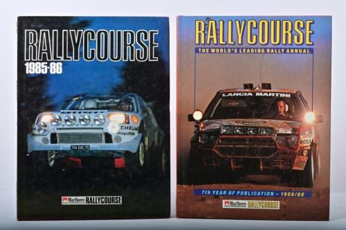 RALLY COURSE: Two RALLYCOURSE Annuals. 1985-86 'RALLYCOURSE' (Number 1)