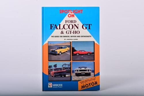 FORD: 'FORD FALCON GT & GTHO' hardcover book by Andrew Quinn