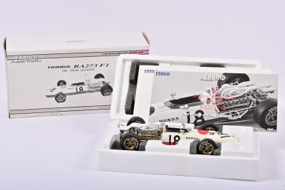 HONDA: A 1:20 scale EBBRO HONDA RA273 F1 as raced at the 1966