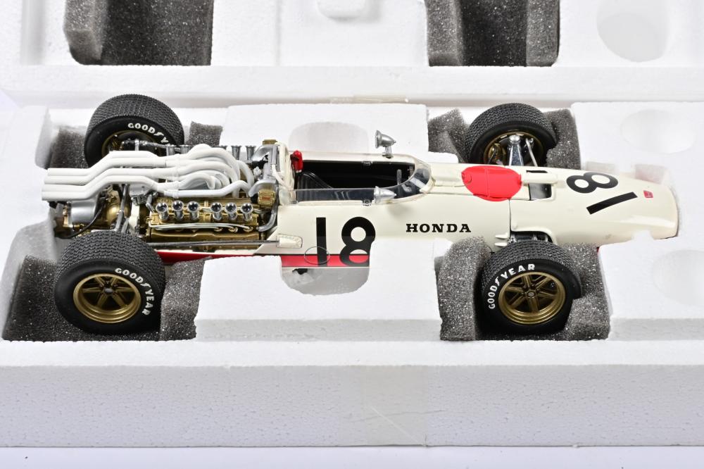 HONDA: A 1:20 scale EBBRO HONDA RA273 F1 as raced at the 1966