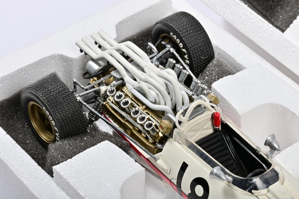 HONDA: A 1:20 scale EBBRO HONDA RA273 F1 as raced at the 1966