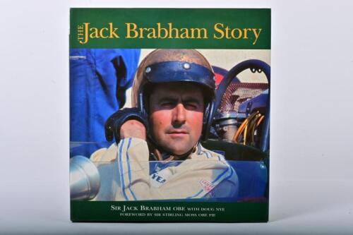 BRABHAM: 'THE Jack Brabham Story' hardcover book by Sir Jack Brabham