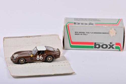 FERRARI: A 1:43 scale MODEL box FERRARI GTO TARGA FLORIO 1962 (8408)