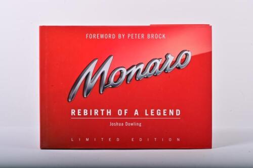 MONARO: 'REBIRTH OF A LEGEND' hardcover book by Joshua Dowling. Limited Edition