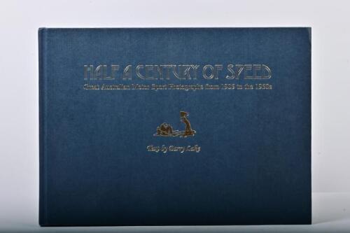 AUSTRALIAN MOTOR SPORT: 'HALF A CENTURY OF SPEED - TYPE FORTY' hardcover book by Barry Lake. Limited Edition of 400 copies