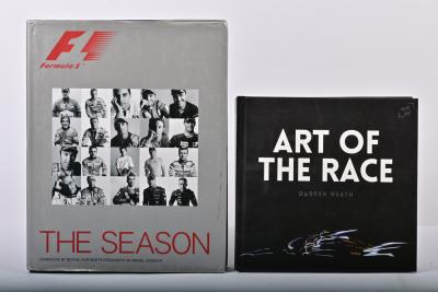 FORMULA 1: Two hardcover books related to Formula 1. 2003 'THE SEASON' by Formula One Publishing