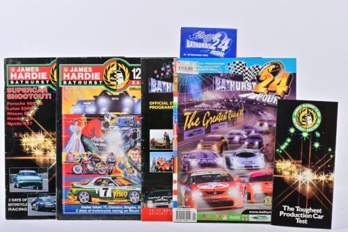 BATHURST ENDURANCE: A group of four Bathurst endurance Official Programmes. 12 & 24 Hours Endurance Official Programmes