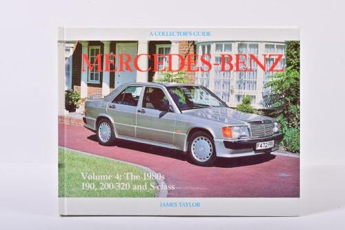 MERCEDES-BENZ: 'MERCEDES-BENZ - Volume 4: The 1980's' hardcover book by James Taylor