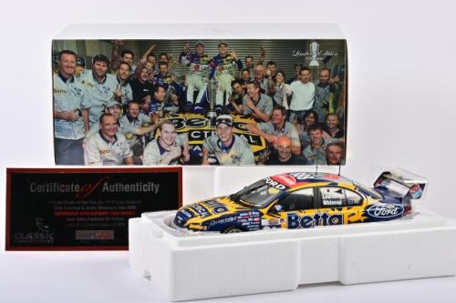 FORD: A 1:18 scale CLASSIC CARLECTABLES Team Betta Electrical BA Falcon (18273) as raced to victory by Craig Lowndes and Jamie Whincup at 2006 Bathurst 1000. L.E of 0546/5250
