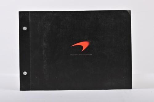 WEST McLAREN MERCEDES: A 1998 West McLaren Mercedes F1 MP4/13 Press Kit