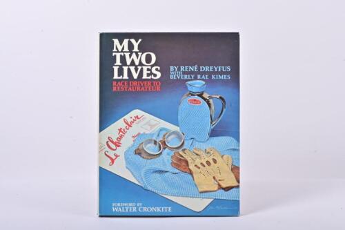 RENE DREYFUS: 'MY TWO LIVES' hardcover book by Rene Dreyfus with Beverly Rae Kimes. Rene Dreyfus signature. Limited Edition 741/1000