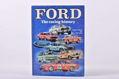 FORD: 'FORD - The racing history' hardcover book by Stewart Wilson and Max Stahl