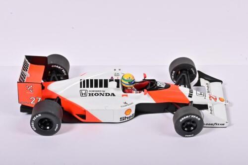McLAREN: A 1:18 scale Minichamps/LANG Ayrton Senna 1990 McLaren MP4/5B Honda V10