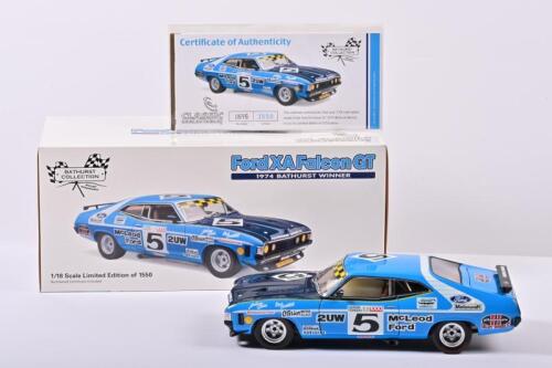 FORD: A never displayed 1:18 scale CLASSIC CARLECTABLES FORD XA FALCON GT (18412), 1974 Bathurst winner. L.E 0696/1550
