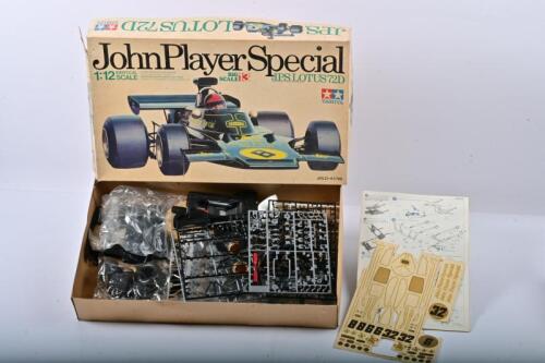 LOTUS: A Tamiya John Player Special J.P.S.LOTUS 72D (Kit No.BS1213) in 1:12 scale