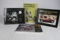 AMERICAN RACING: Four books relating to American racing (Signed)